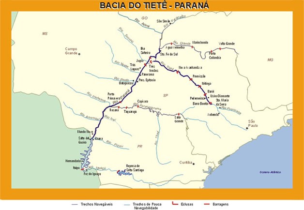 bacia tiete parana